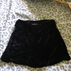 brandy melville velvet shorts